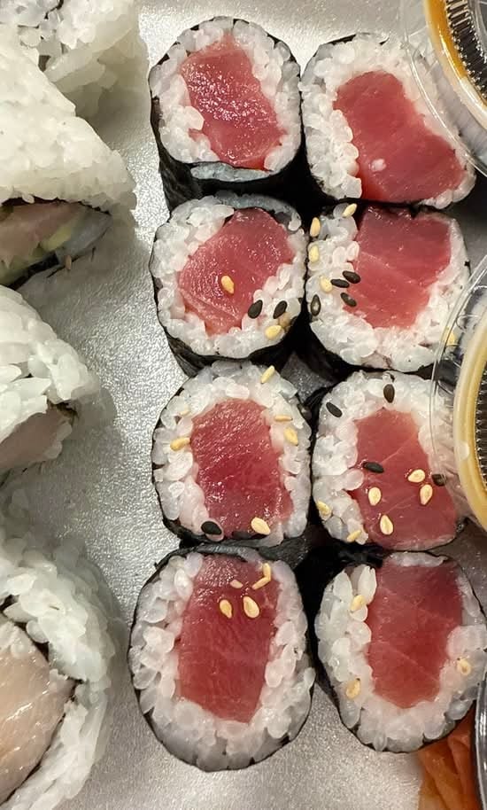 Golden Spicy Tuna Roll.